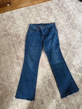 J. Crew Dark Blue Flare Jeans